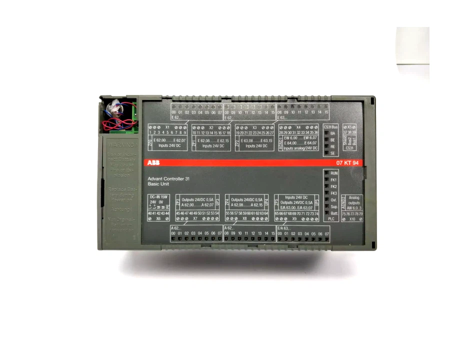ABB 07KT94 GJR5252100R0101 Advant Controller 31 Basic Unit ABB 07KT94 GJR5252100R0101 Advant Controller 31 Basic Unit